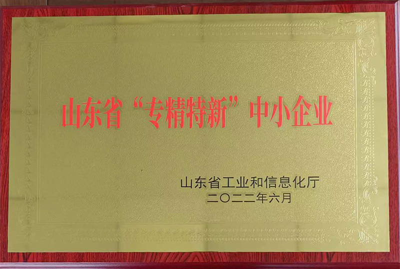 山東省“專(zhuān)精特新”中小企業(yè)